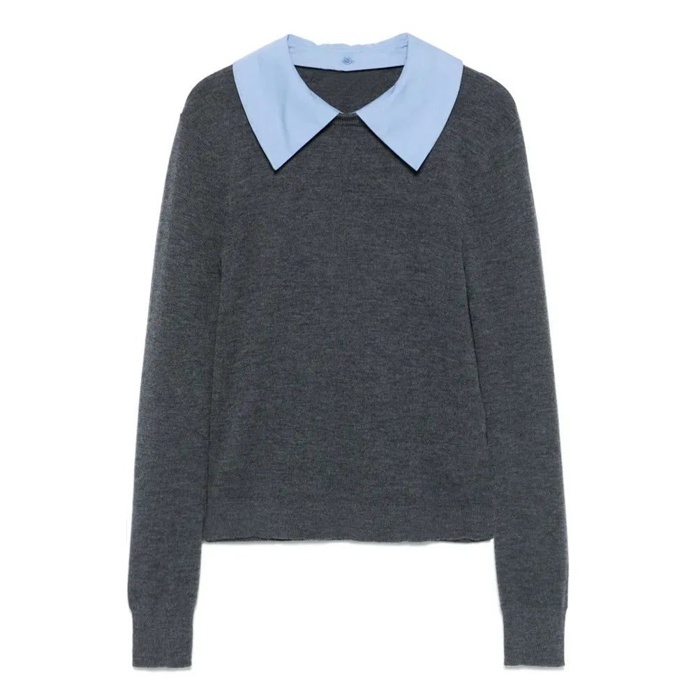 Women's Knitted Long Sleeve Casual Sweater