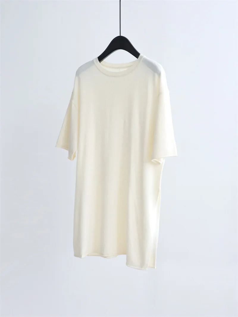 Women's Cotton Knitted Round Neck Sweater