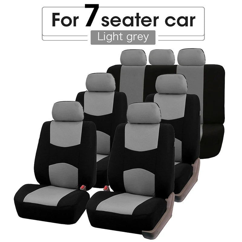 AutoYouth Universal Car Seat Cover Airbag Compatible Ventilated Polyester