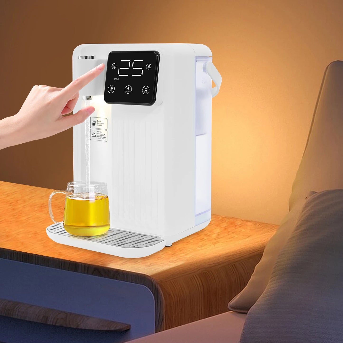 Instant Hot Water Dispenser With LED Operation Panel 2200W