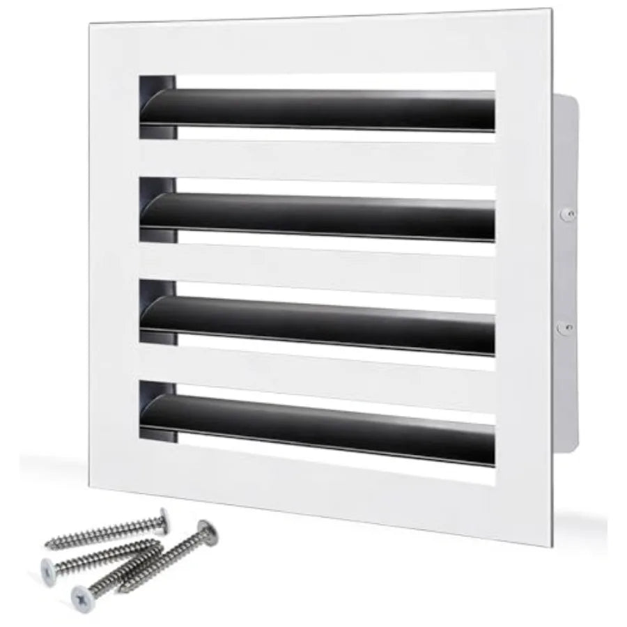 AC Vent Cover Decorative Grille With Linear Slot Diffuser Adjustable Airflow