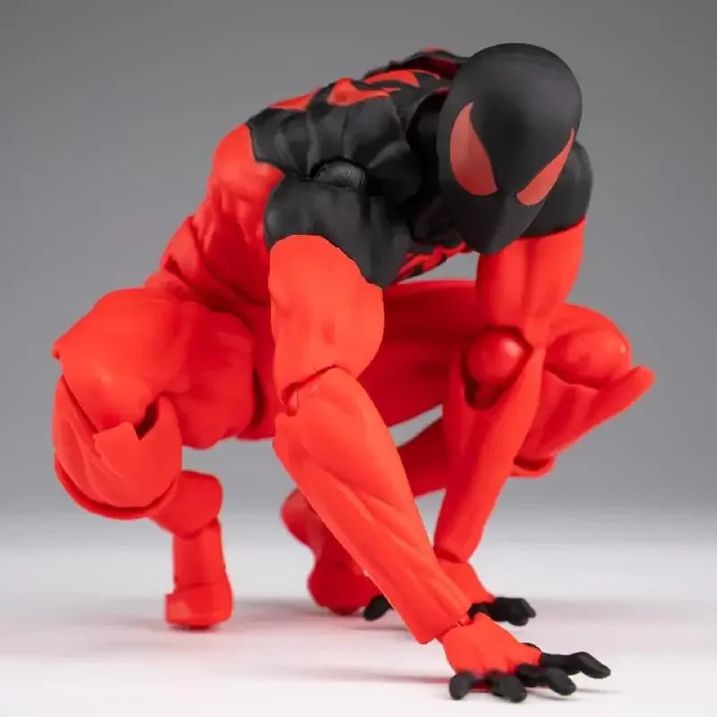 Bandai Symbiote Spider Man Posable Action Figure Collectible Model