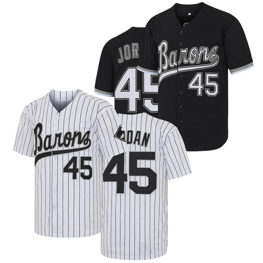 Men's Retro Baseball Jersey With Full Embroidered Letters And Numbers