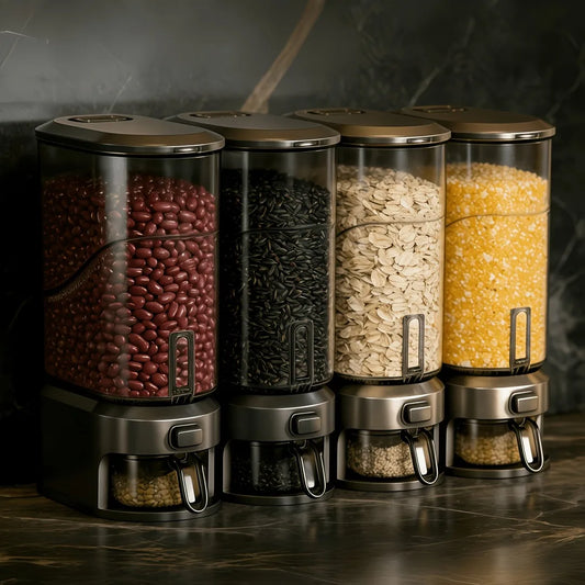 ONENOBLE Automatic Rice Dispenser With Measuring Cup