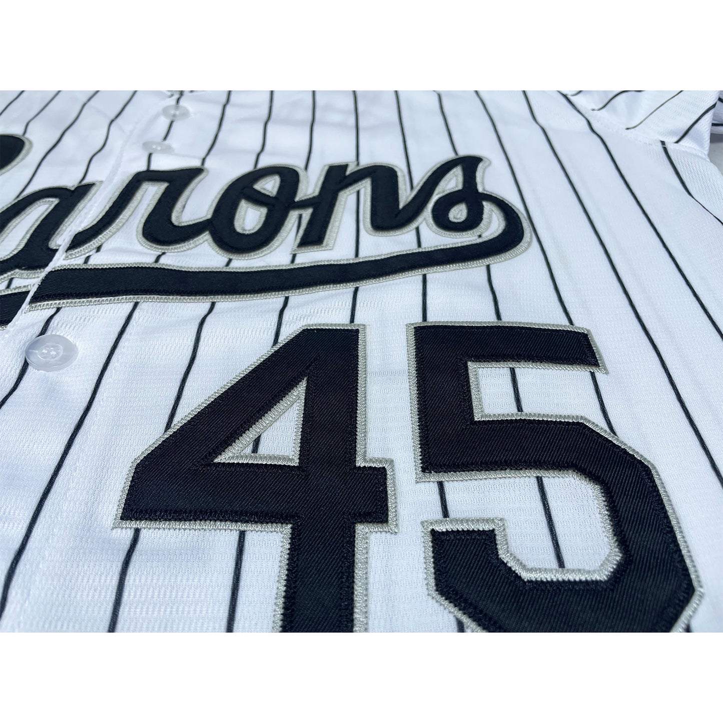 Men's Retro Baseball Jersey With Full Embroidered Letters And Numbers