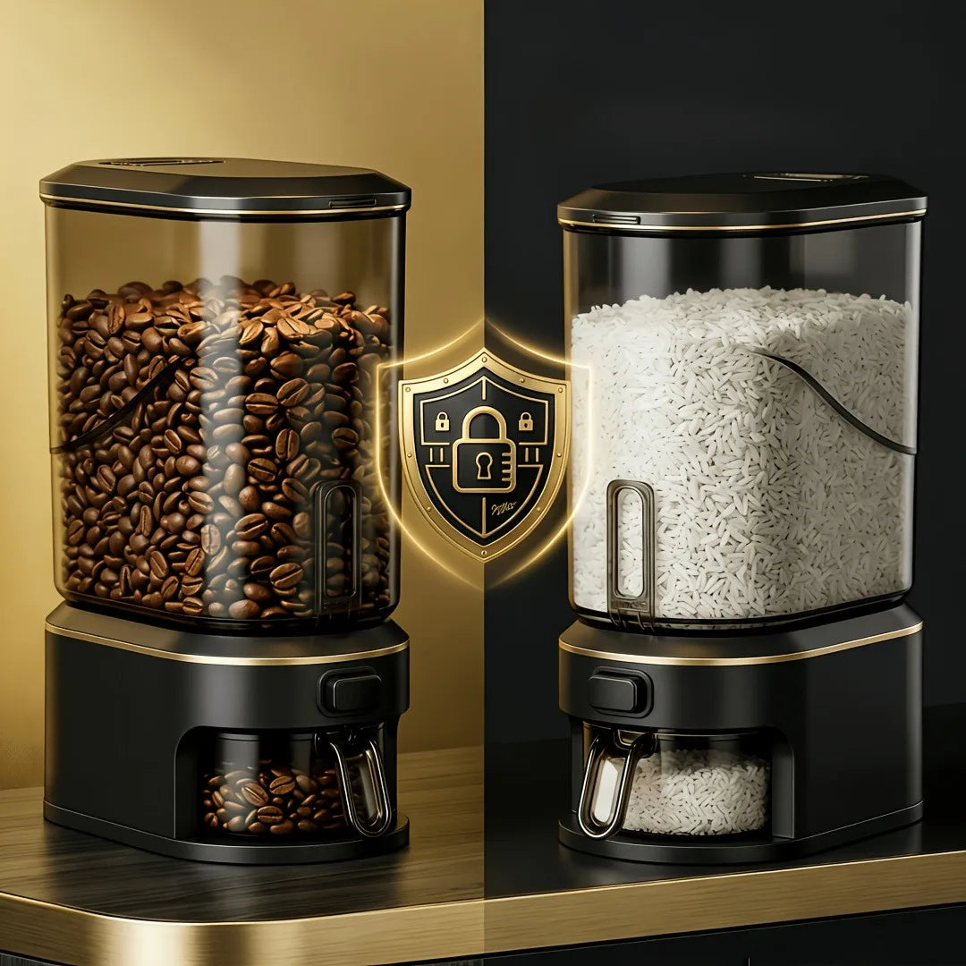 ONENOBLE Automatic Rice Dispenser With Measuring Cup