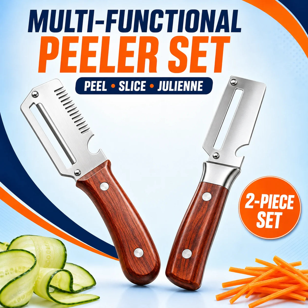 Multifunctional Kitchen Onion Chopper Scissors And Vegetable Peeler