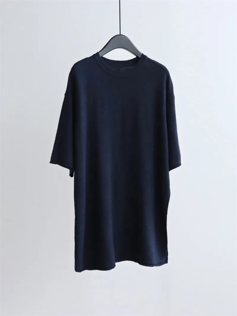 Women's Cotton Knitted Round Neck Sweater