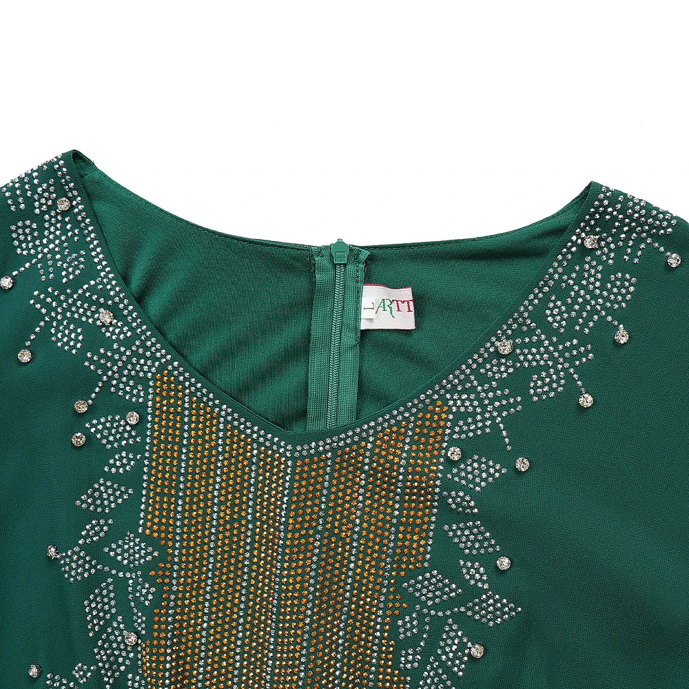 HD CN Abaya Dress Turkish Caftan Moroccan African Womens Dress