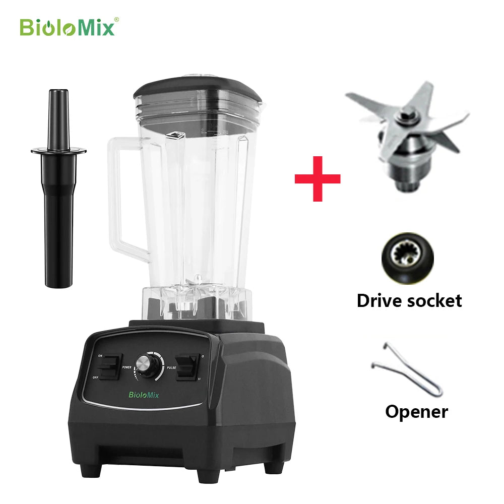 Biolomix Heavy Duty Commercial Blender Mixer 2200W