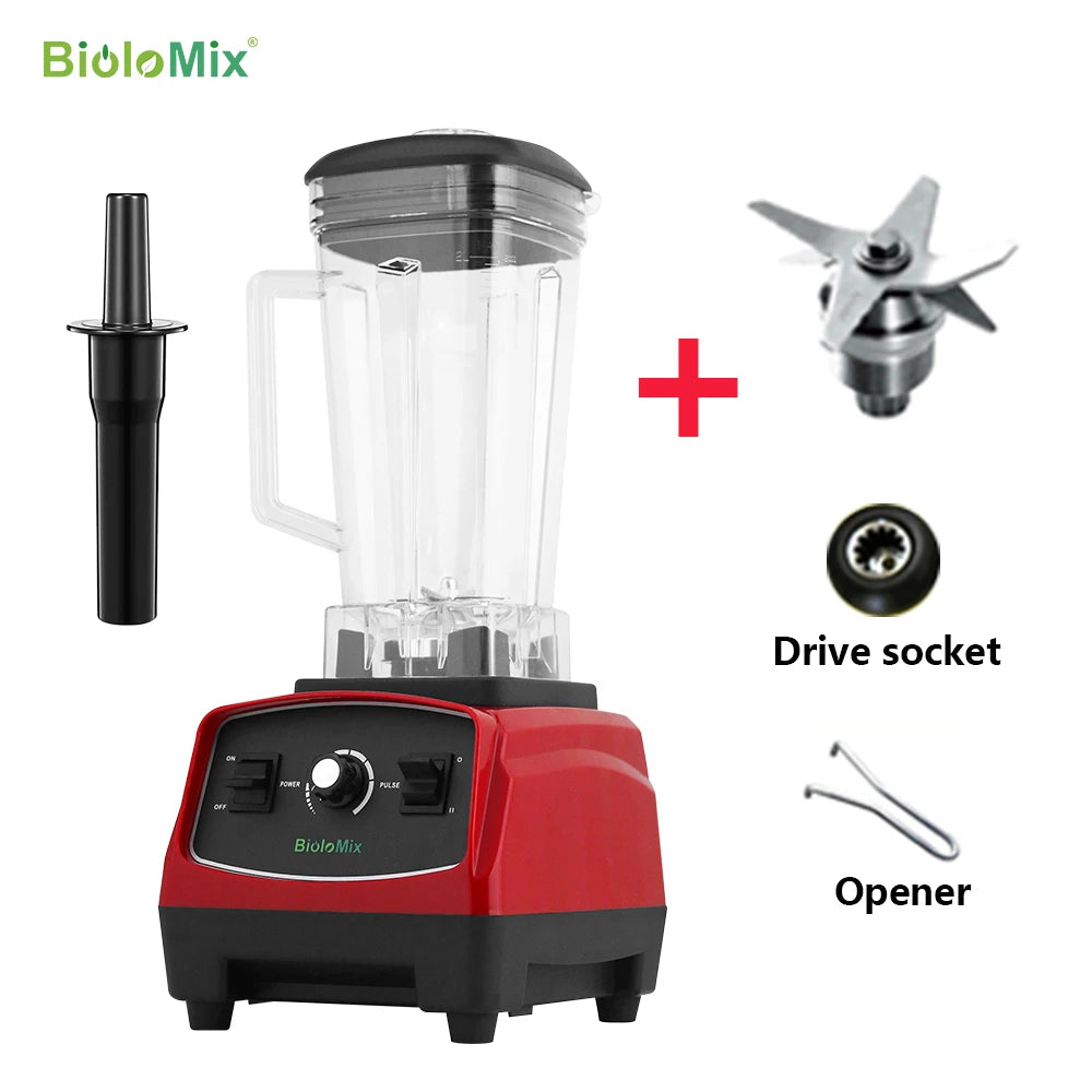 Biolomix Heavy Duty Commercial Blender Mixer 2200W
