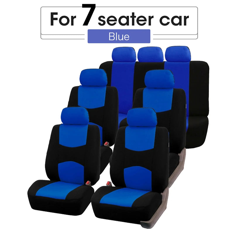 AutoYouth Universal Car Seat Cover Airbag Compatible Ventilated Polyester