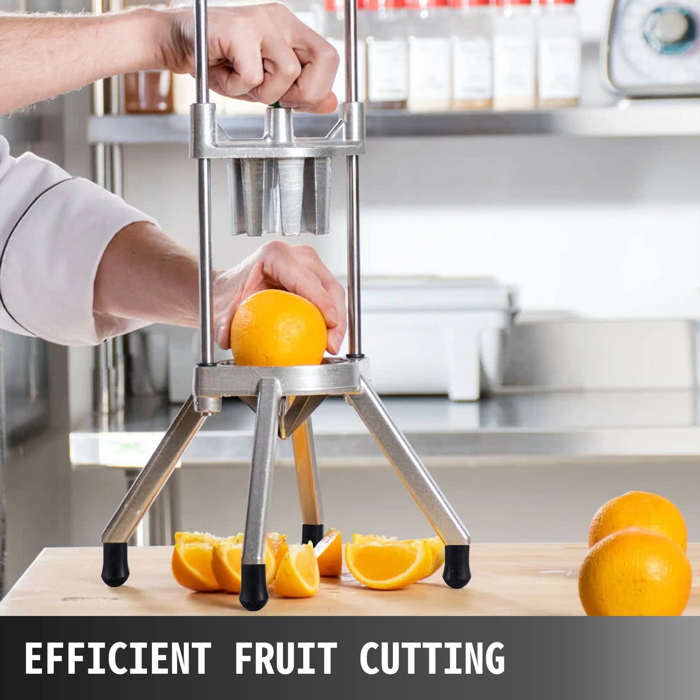 Succebuy Stainless Steel Lemon Lime Wedge Slicer Chopper