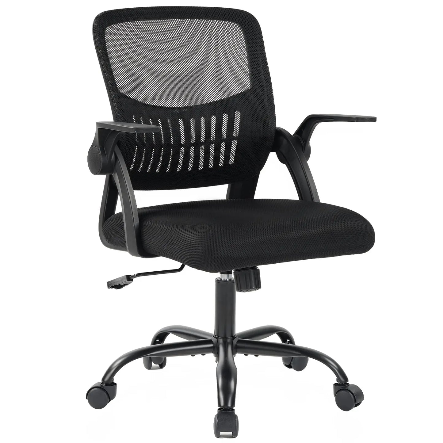 JHK Ergonomic Mid Back Office Chair With Lumbar Support