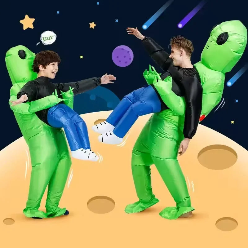 Inflatable Alien Monster Costume For Halloween Parties And Cosplay
