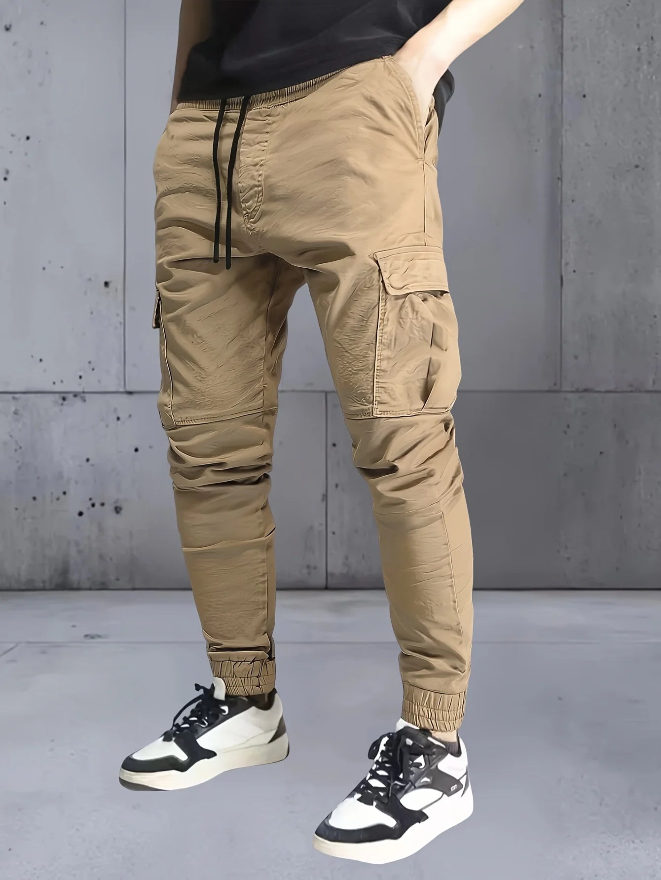 Winthunder Men 3 Piece Pants Set Regular Sport Work Trousers