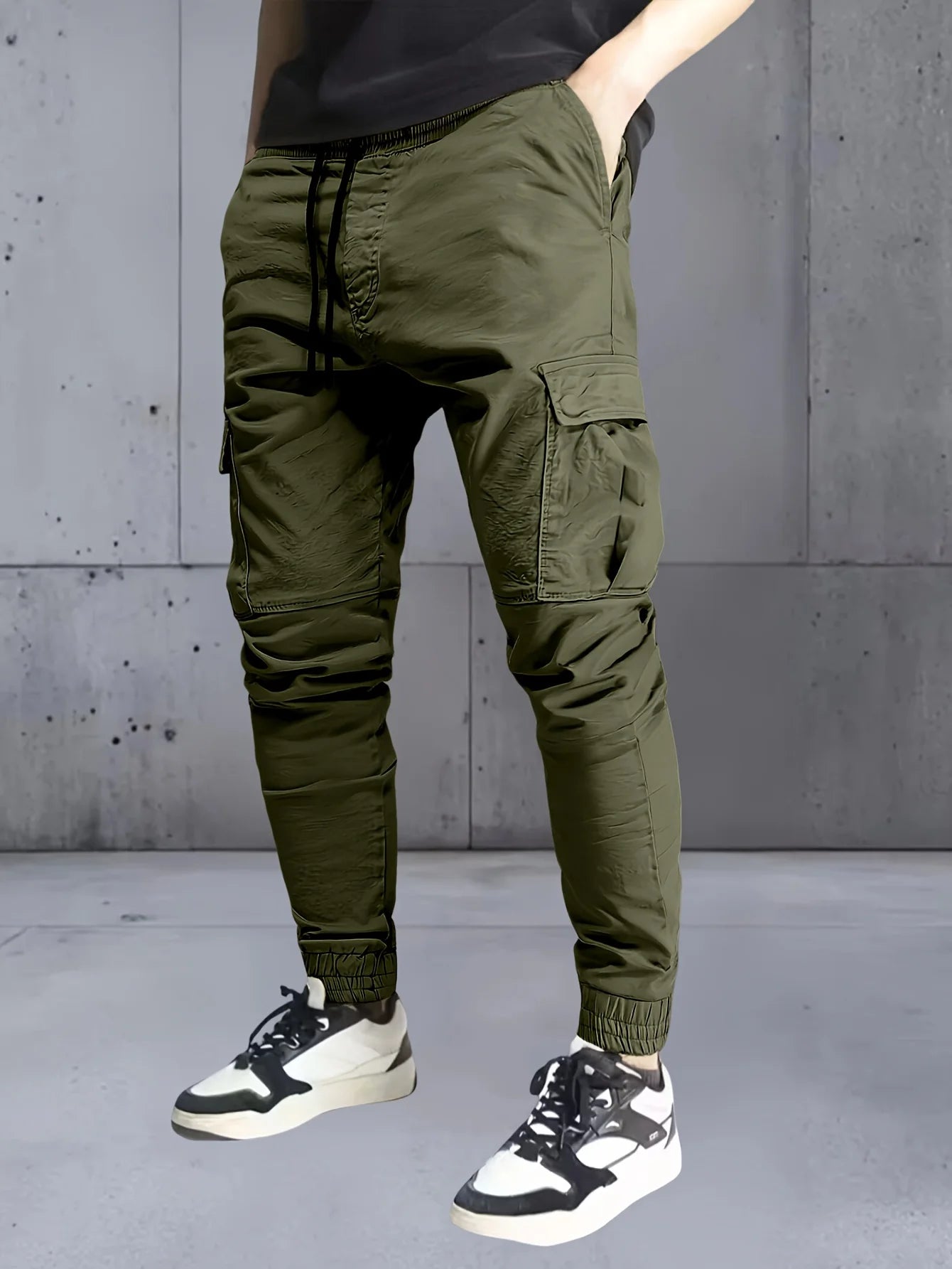 Winthunder Men 3 Piece Pants Set Regular Sport Work Trousers