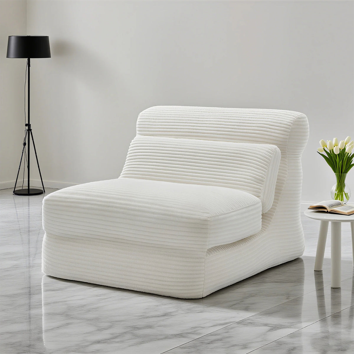 JHK Ergonomic Folding Sofa Bed With Lumbar Support and Comfort