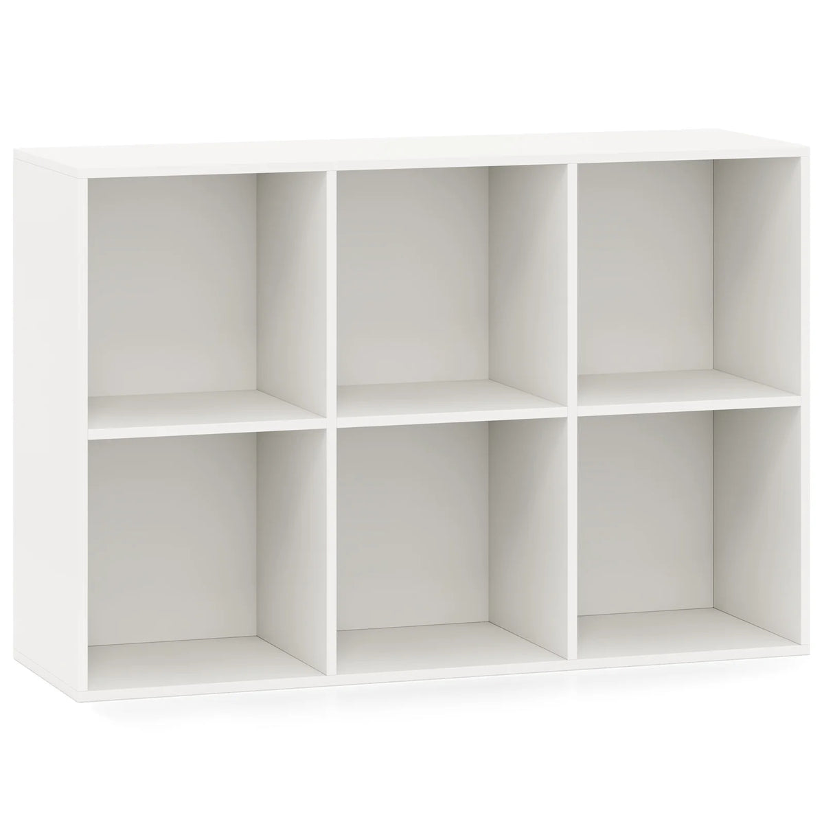 HOMASIS Modern Cube Bookcase Versatile Storage Organizer Bookshelf