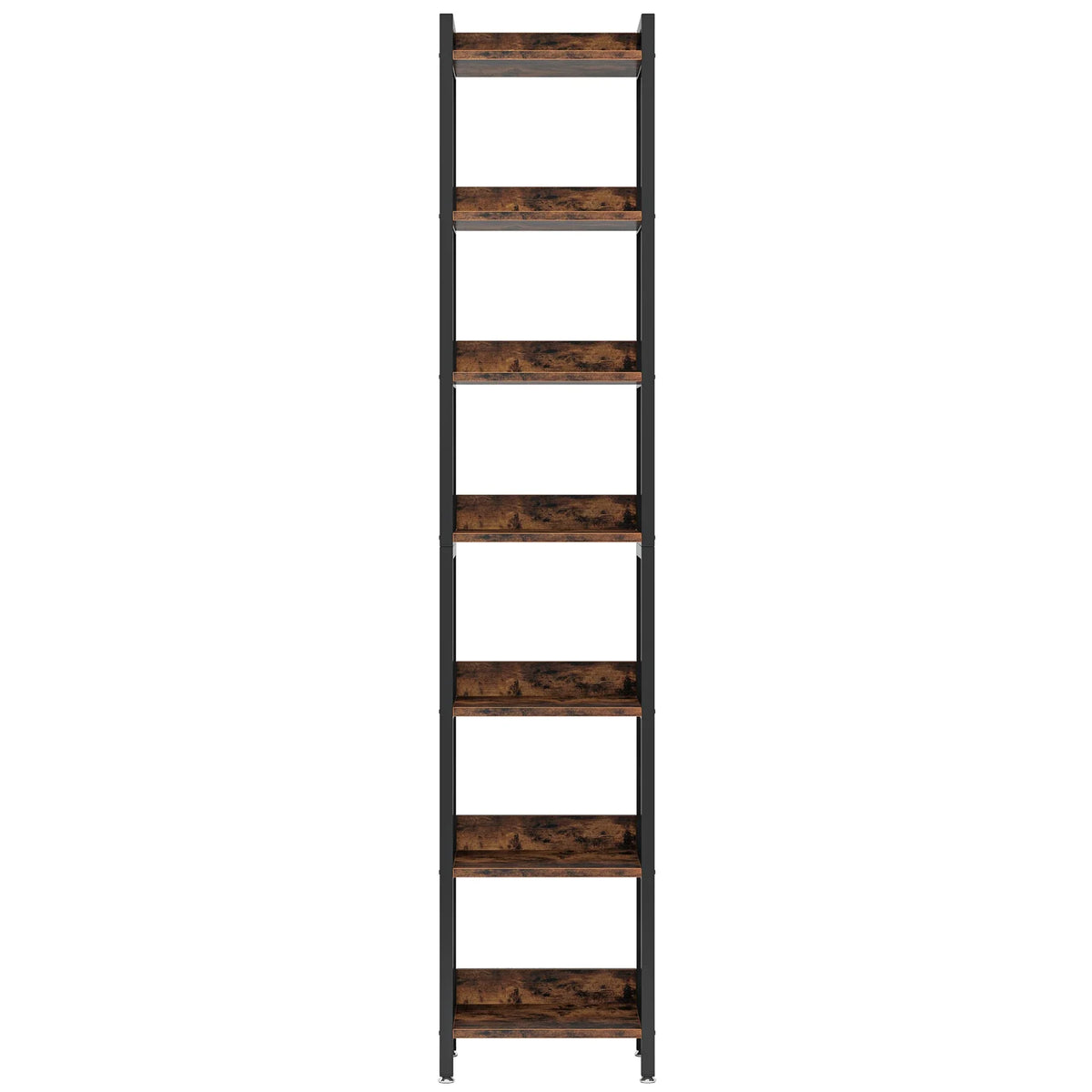 Tribesigns Narrow Bookshelf With Seven Tier Display Shelves