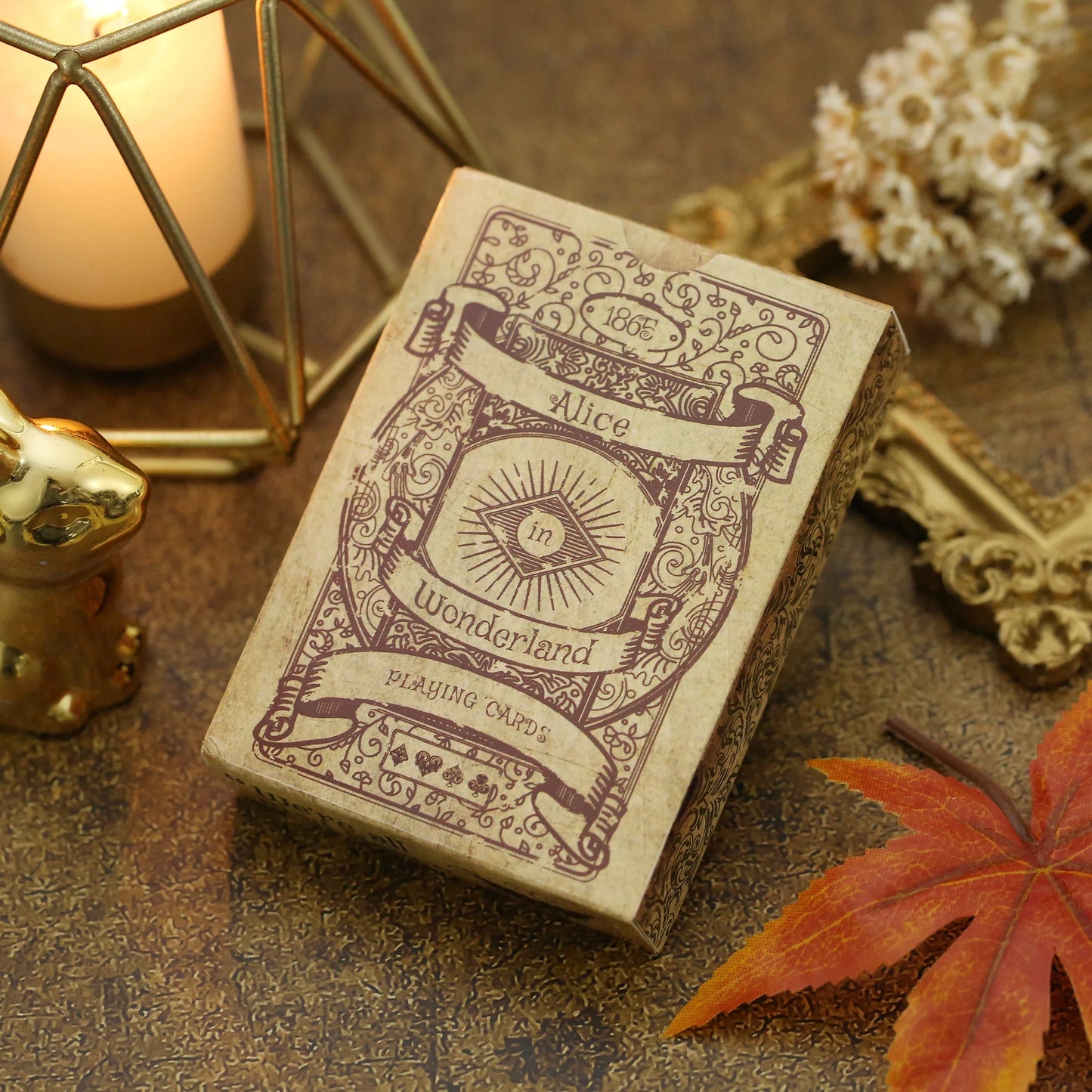 Vintage Style Alice in Wonderland Playing Cards Deck