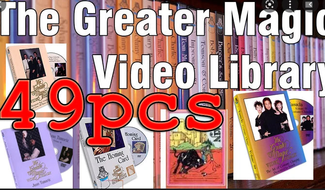 Greater Magic Video Library 49 Piece Coin Close-Up Mentalism Bundle
