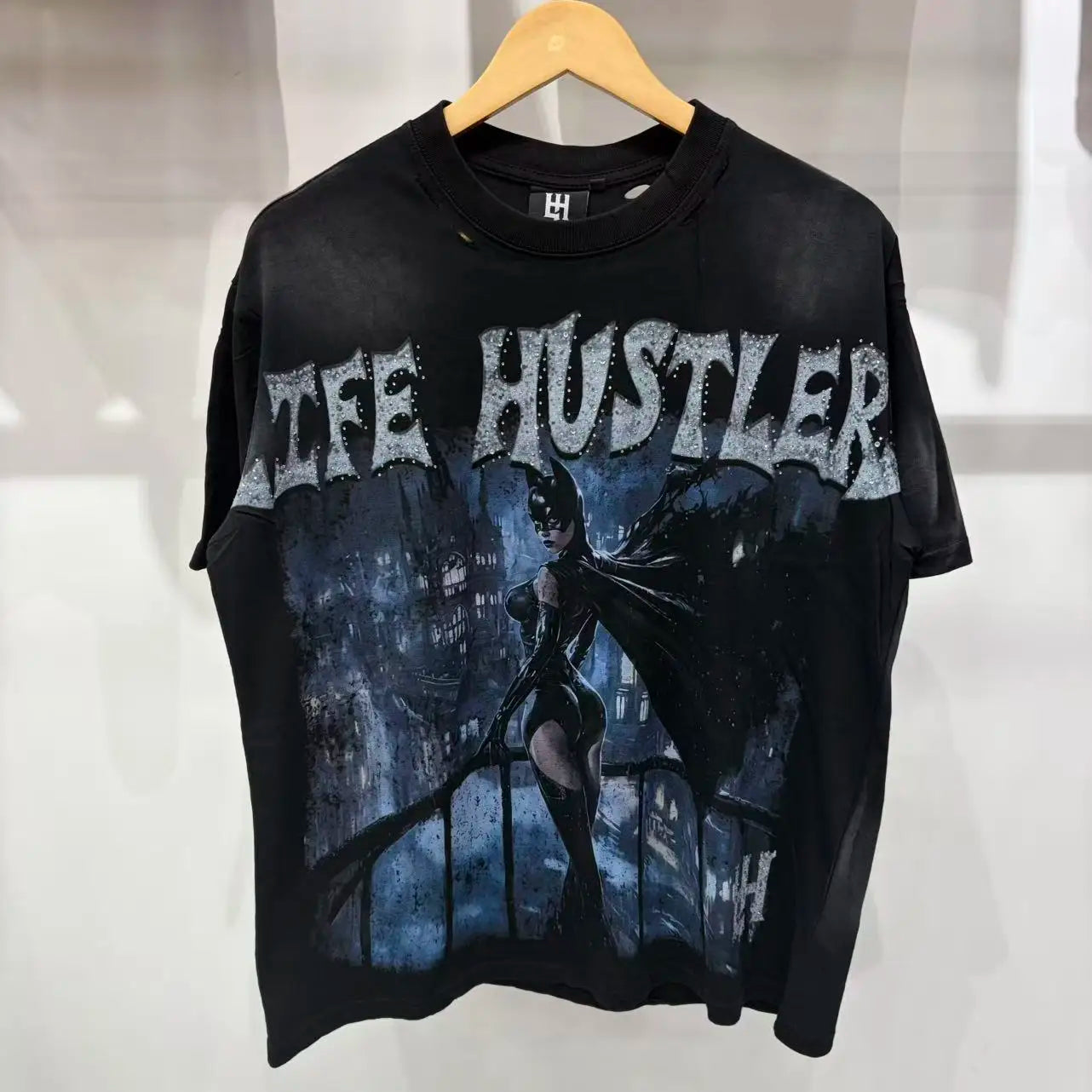 Life Hustlers 100 Percent Cotton Loose Fit T Shirt Unisex