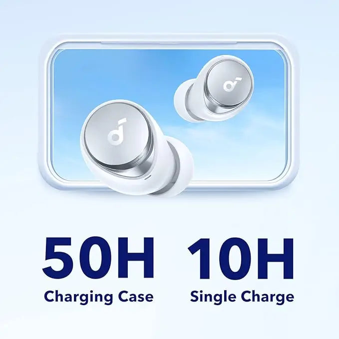 SoundCore Space A40 ANC Earbuds Refurbished With 50 Hours Playtime