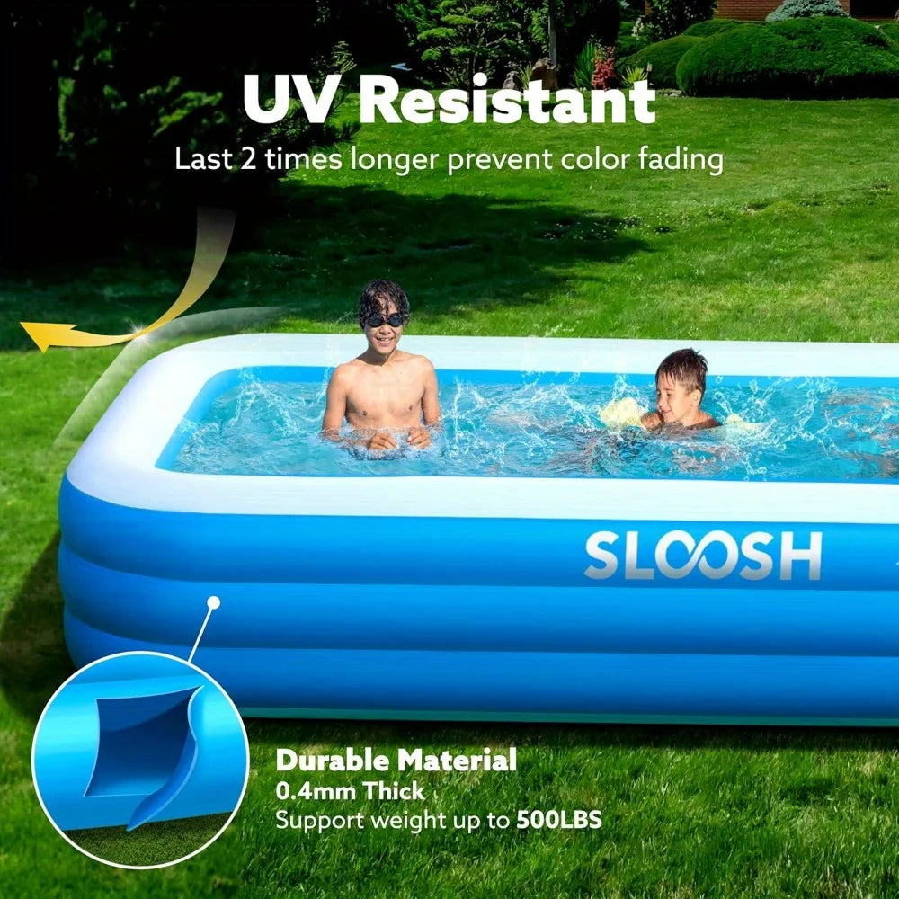 Joyfy Inflatable Family Pool For Backyard And Summer Fun