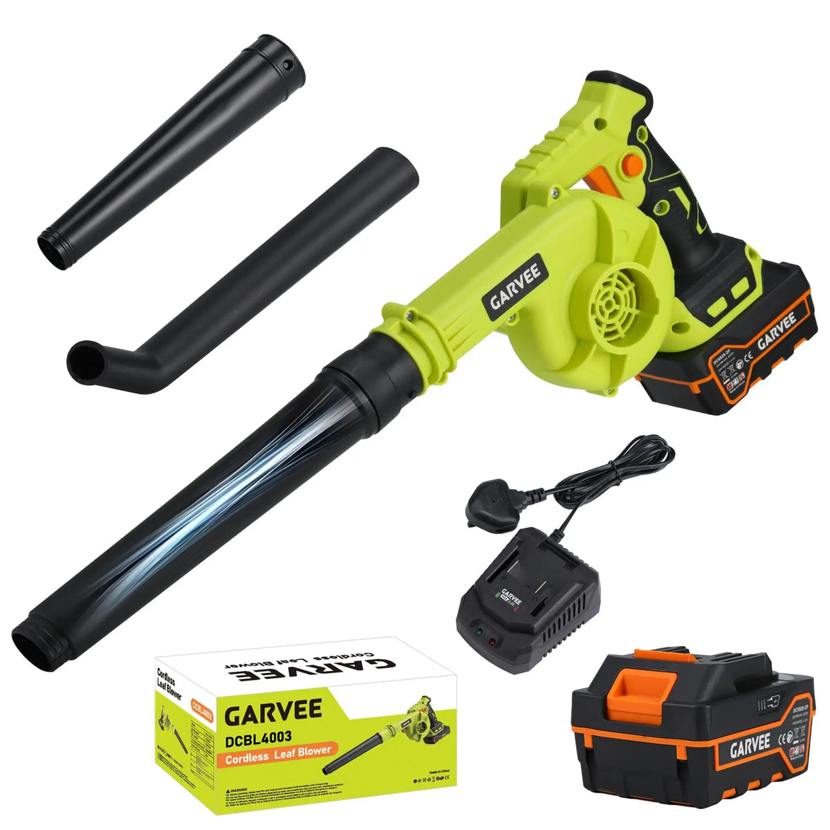 HiMISS Cordless Brushless Leaf Blower For Lawn And Patio