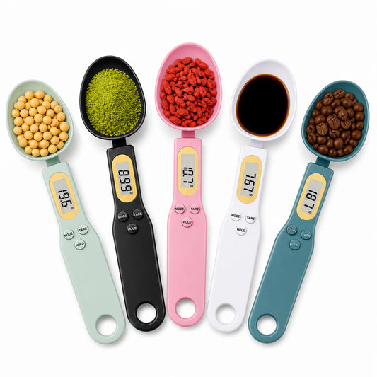 Digital Measuring Spoon Scale With LCD Display For Kitchen Cooking