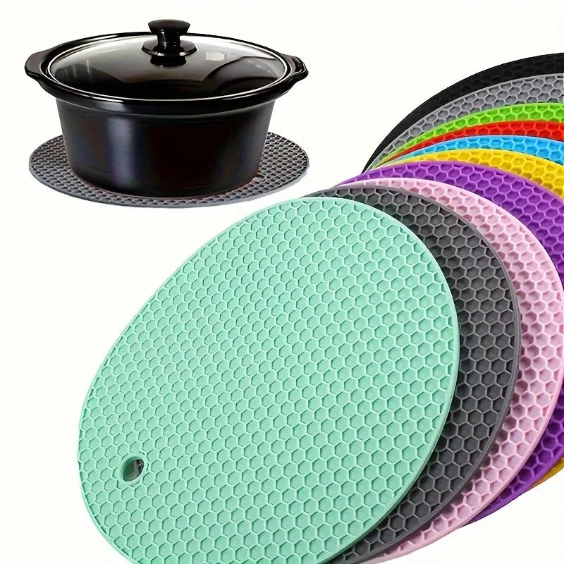 Silicone Trivet Pot Mats Heat Resistant Holders For Hot Cookware