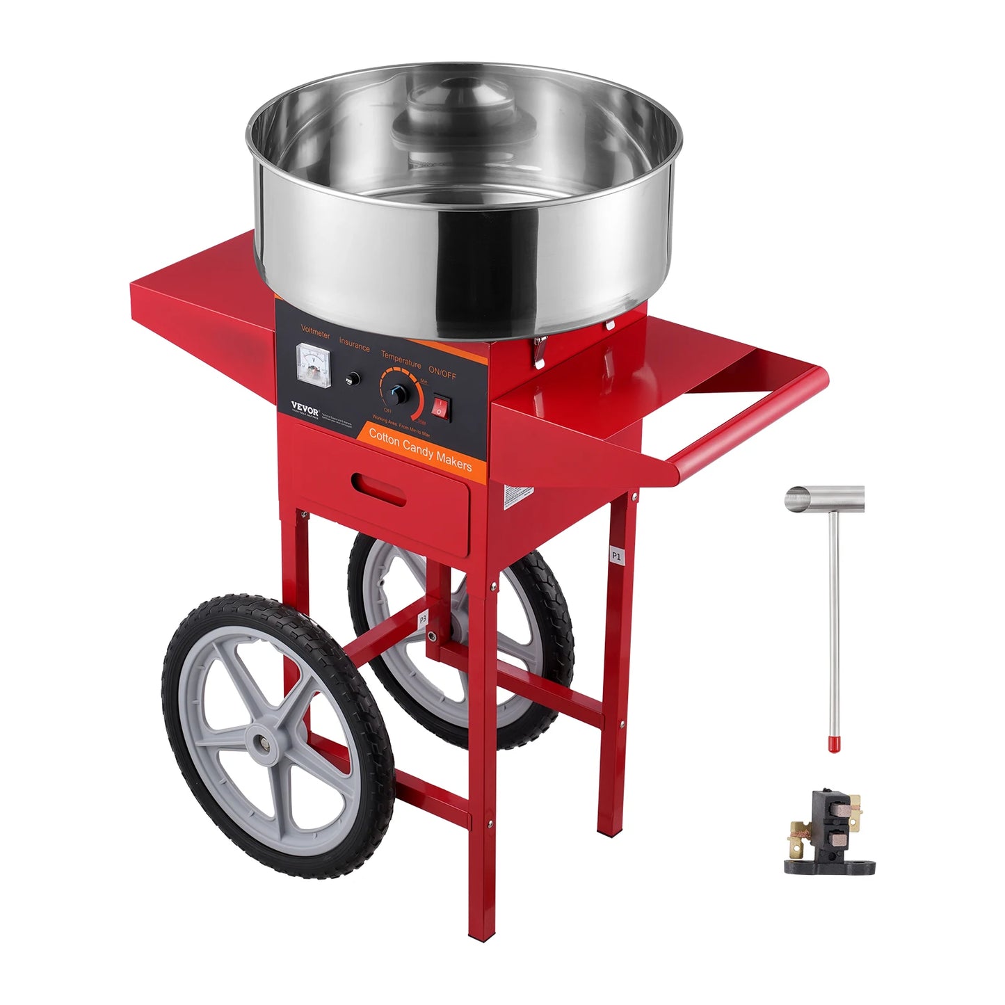 Succebuy Commercial Electric Cotton Candy Maker With Stainless Bowl