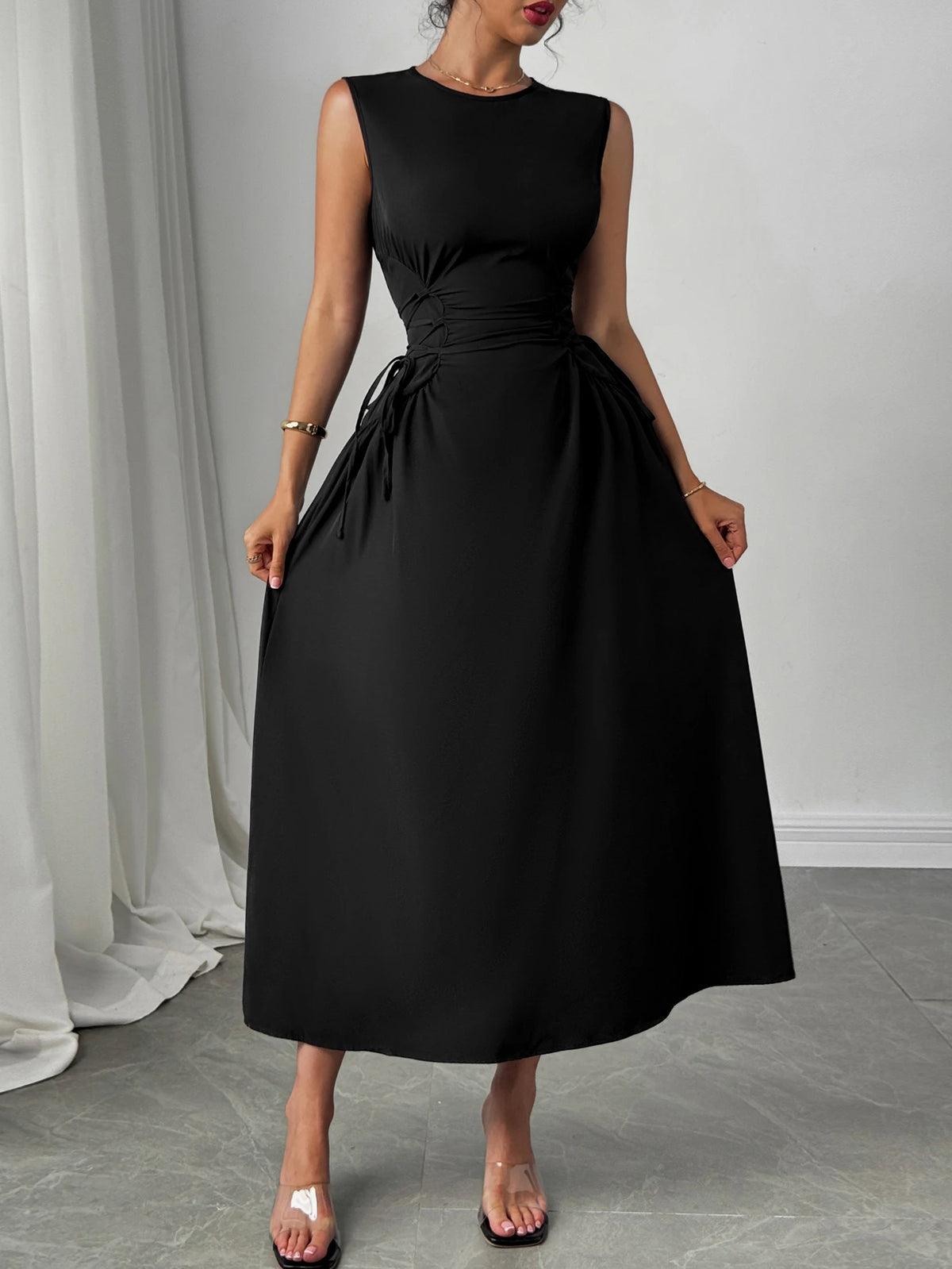 Elegant Bow Trim Off Shoulder Bodycon Party Evening Dress