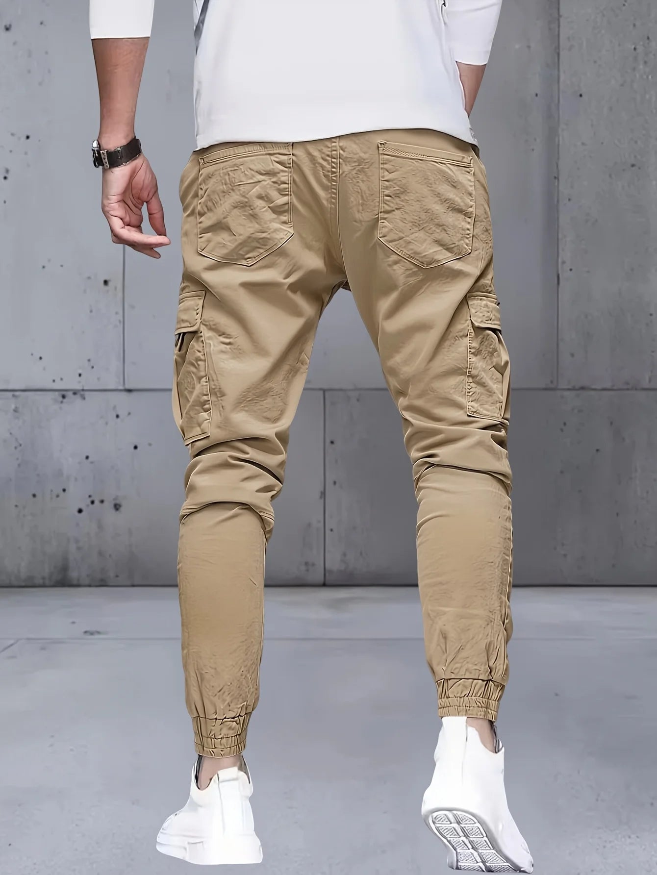 Winthunder Men 3 Piece Pants Set Regular Sport Work Trousers