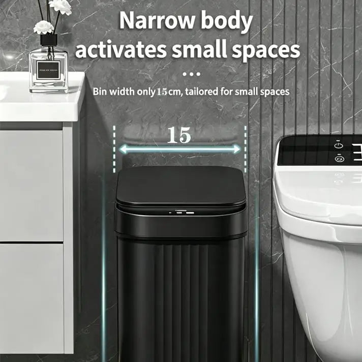 Smart WiFi Touchless Sensor Trash Can 2 Pack Home Use