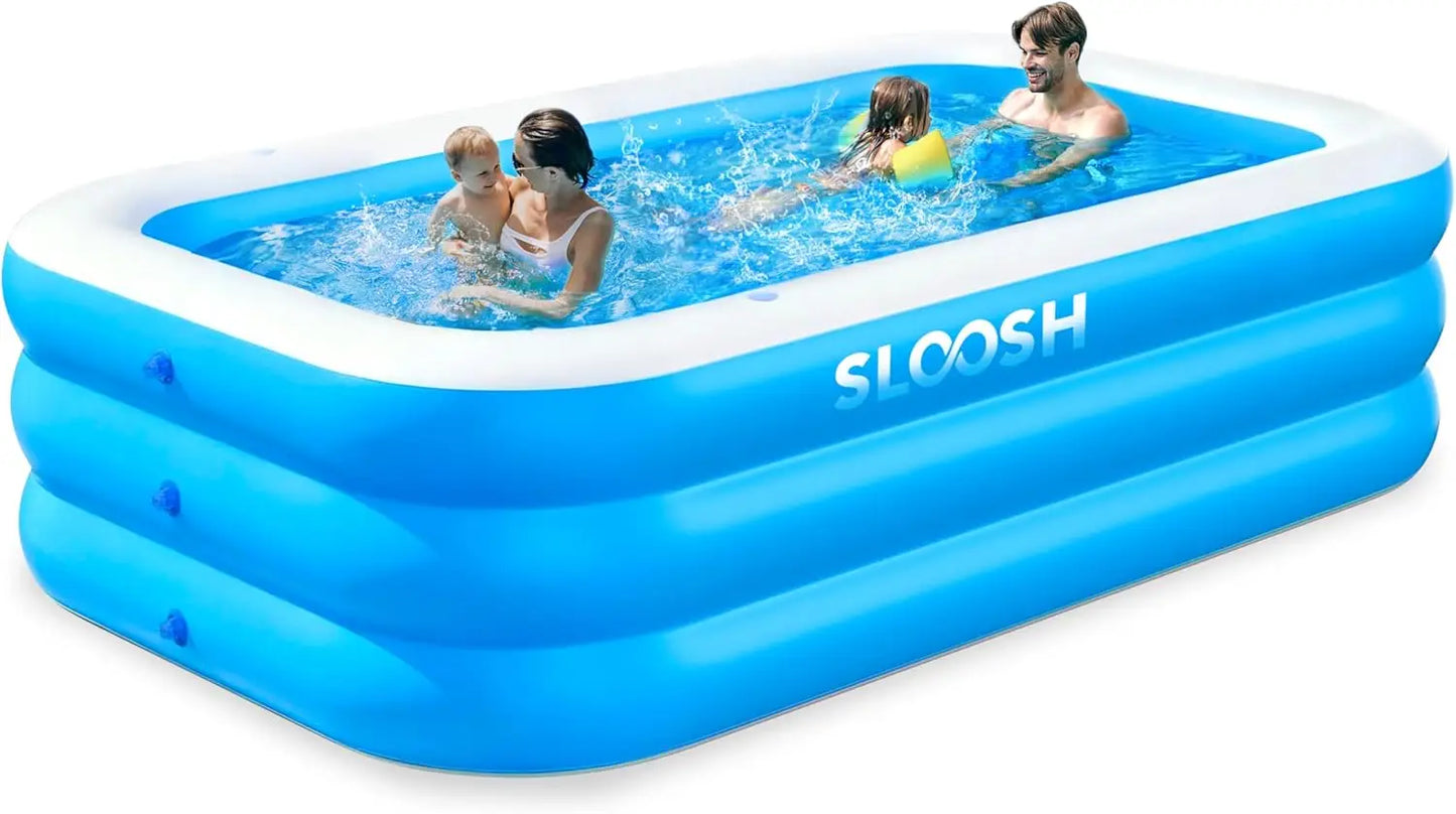 Joyfy Inflatable Family Pool For Backyard And Summer Fun