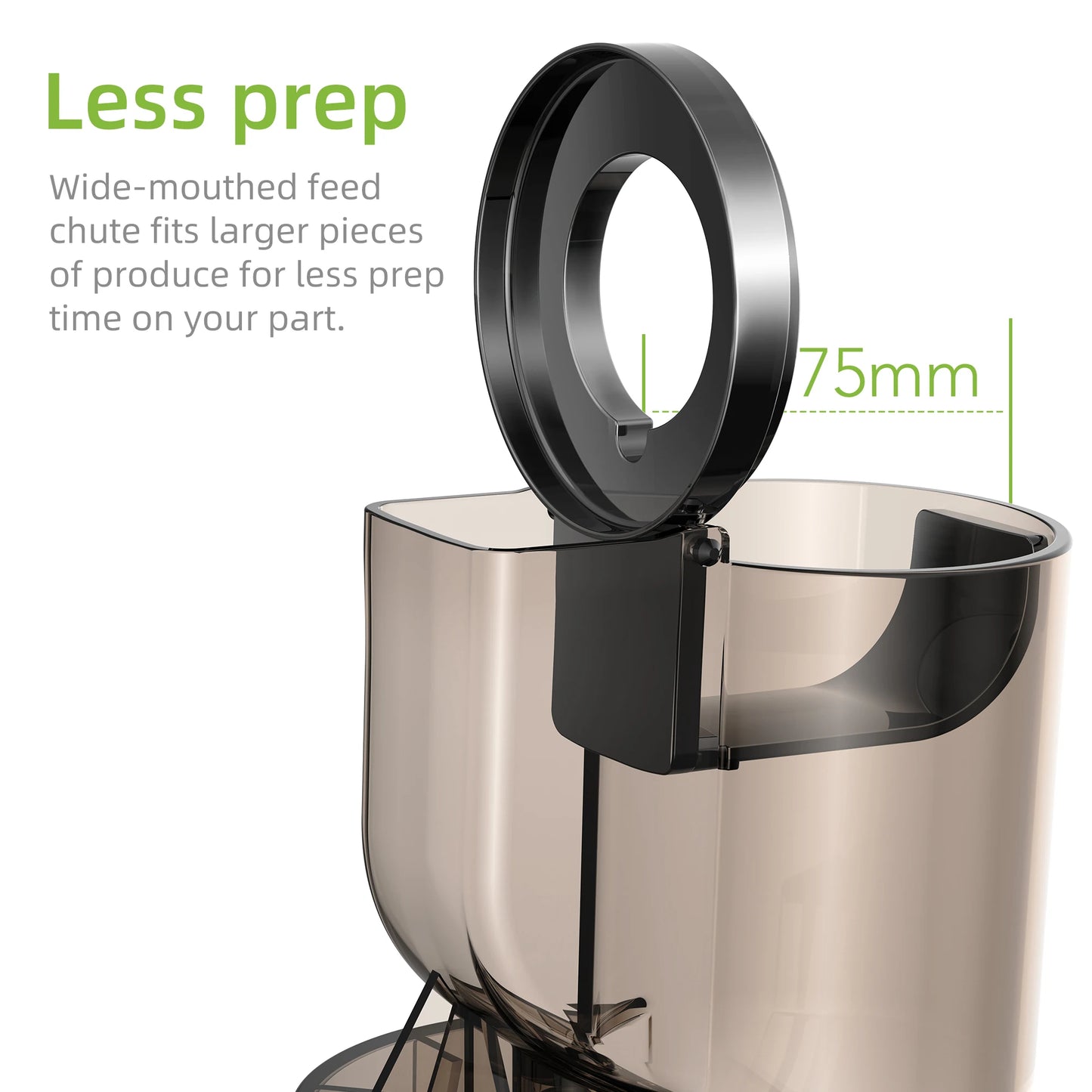 Biolomix Cold Press Juicer Slow Masticating For Whole Fruits