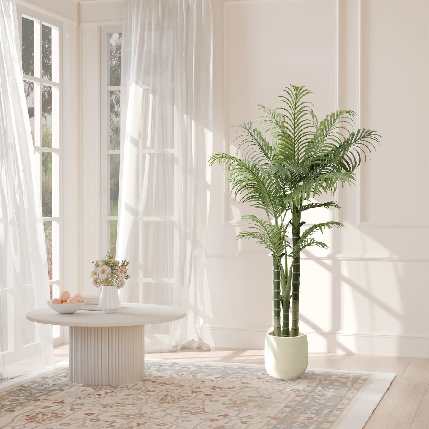 Olitree Artificial Areca Palm Tree For Indoor Home Decor