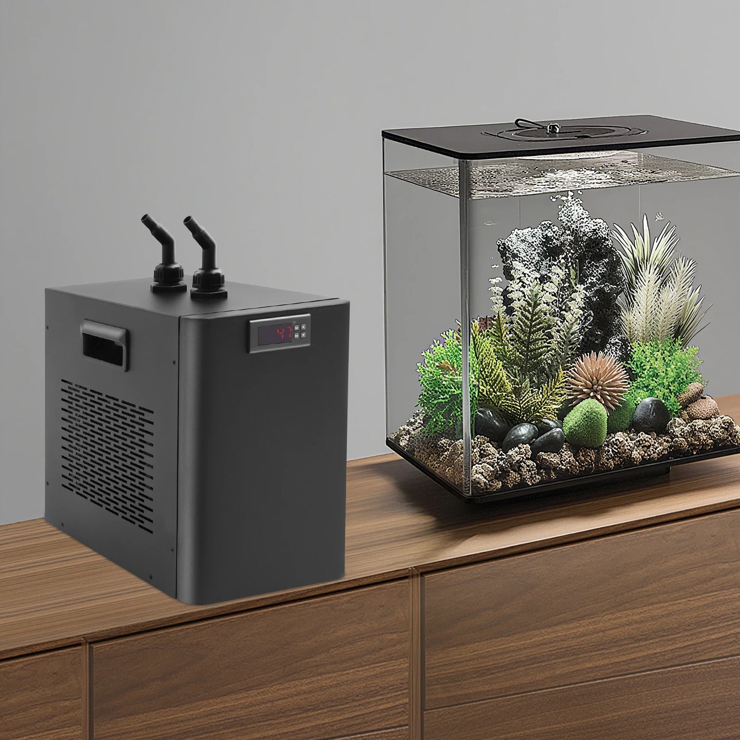 160L Aquarium Water Chiller 0 To 50 Celsius Adjustable 110V