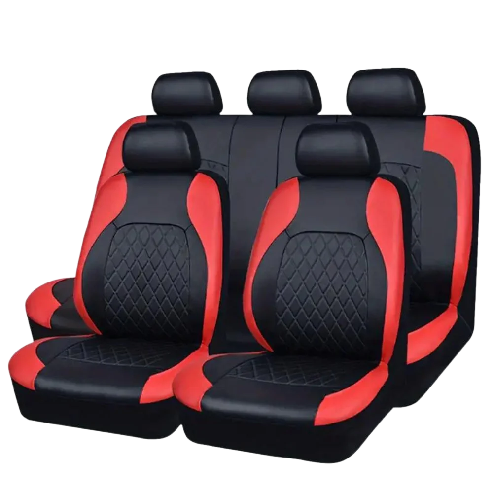 AutoYouth Universal PU Leather Car Seat Covers For All Vehicles
