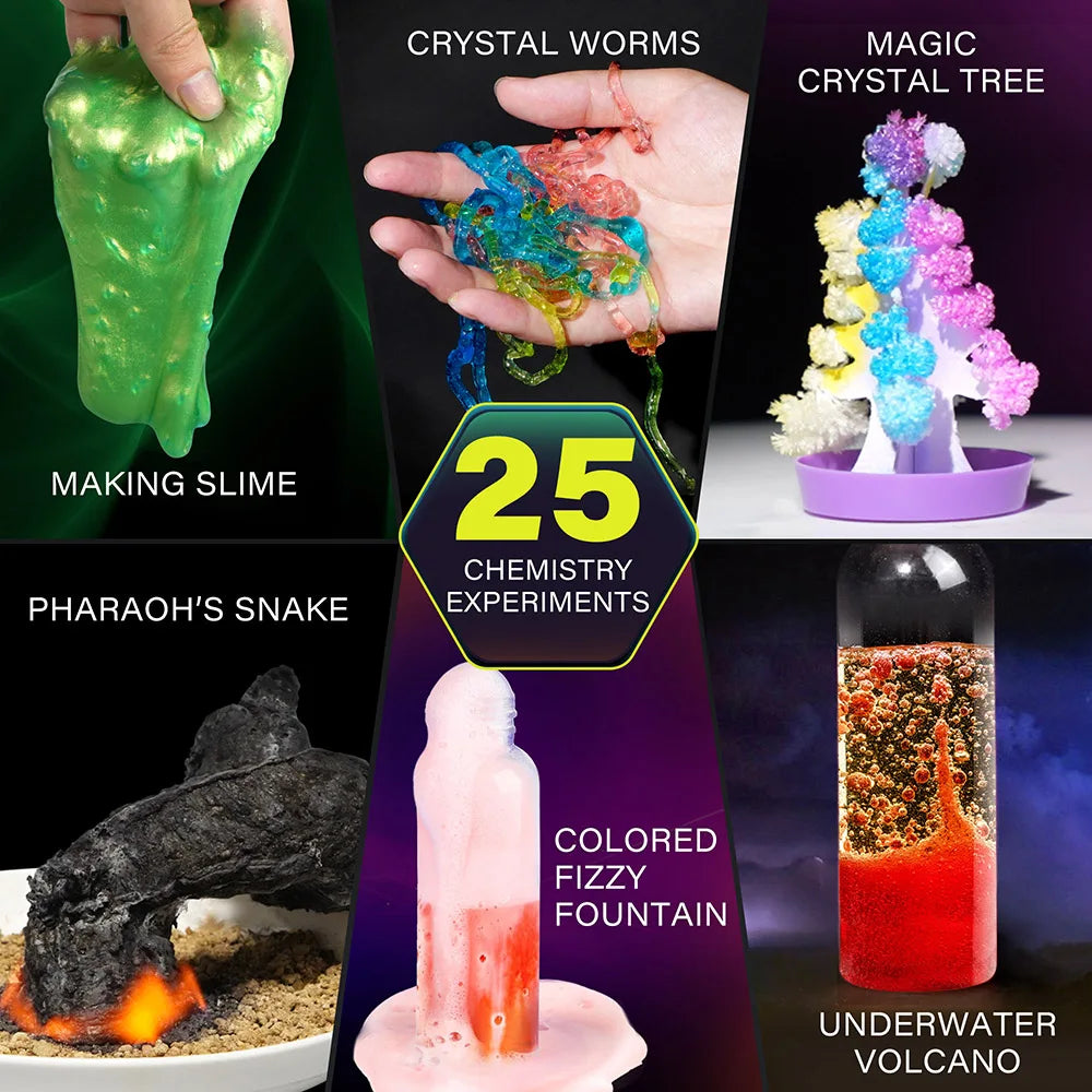 Science Kits For Kids Educational STEM Experiments Gift Set