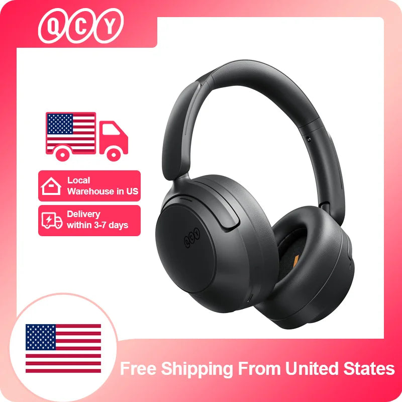 QCY H3S Over Ear Headphones With LDAC Spatial Sound ANC