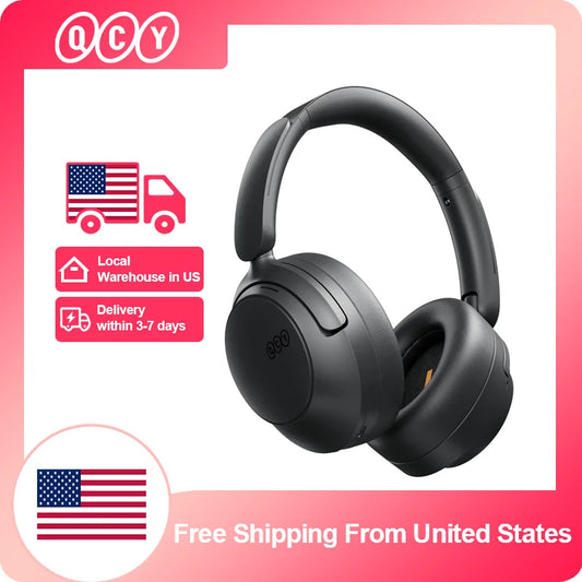 QCY H3S Over Ear Headphones With LDAC Spatial Sound ANC
