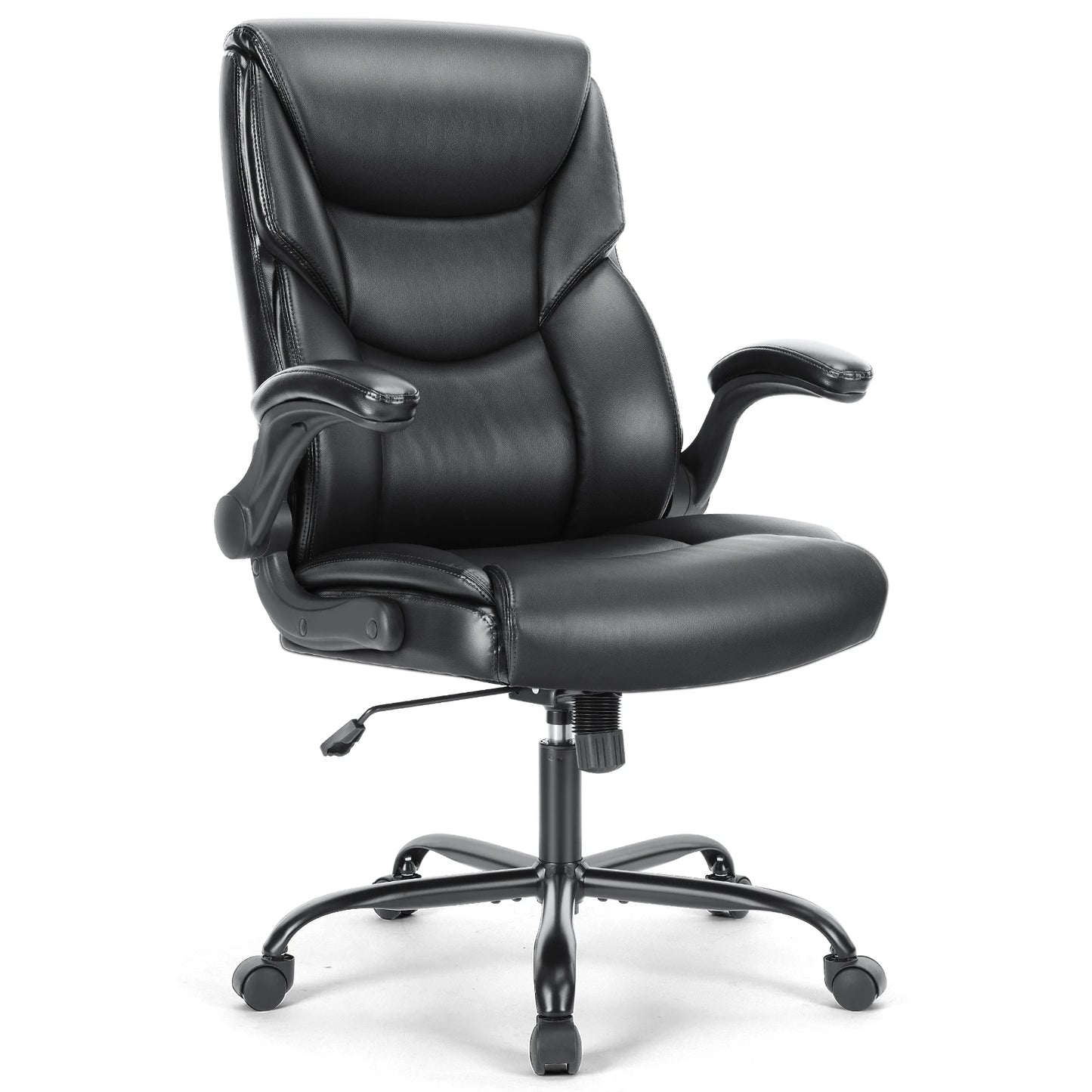 JHK Ergonomic Office Chair With Adjustable Height And Flip Arms
