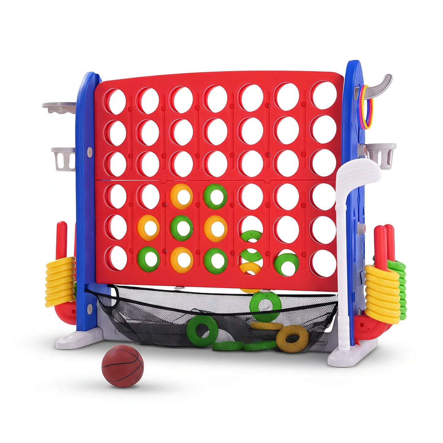 4-In-1 GiantConnect Game Set Outdoor Family Fun Party