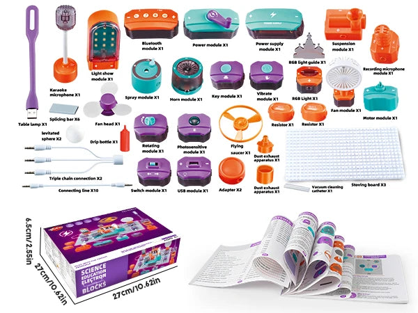 Vatos Science Circuit Kit Diy Electronics 150 Projects