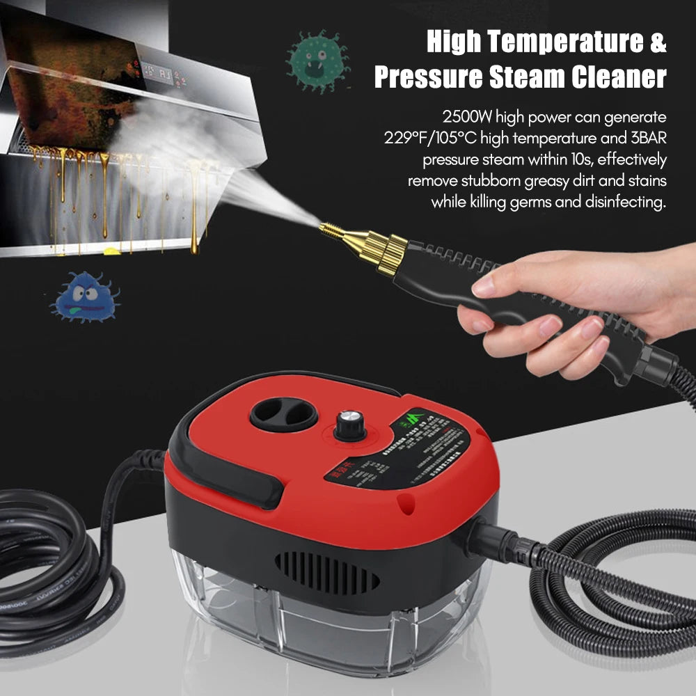 Romellar Portable Handheld 1500W Quick Heating Steam Cleaner
