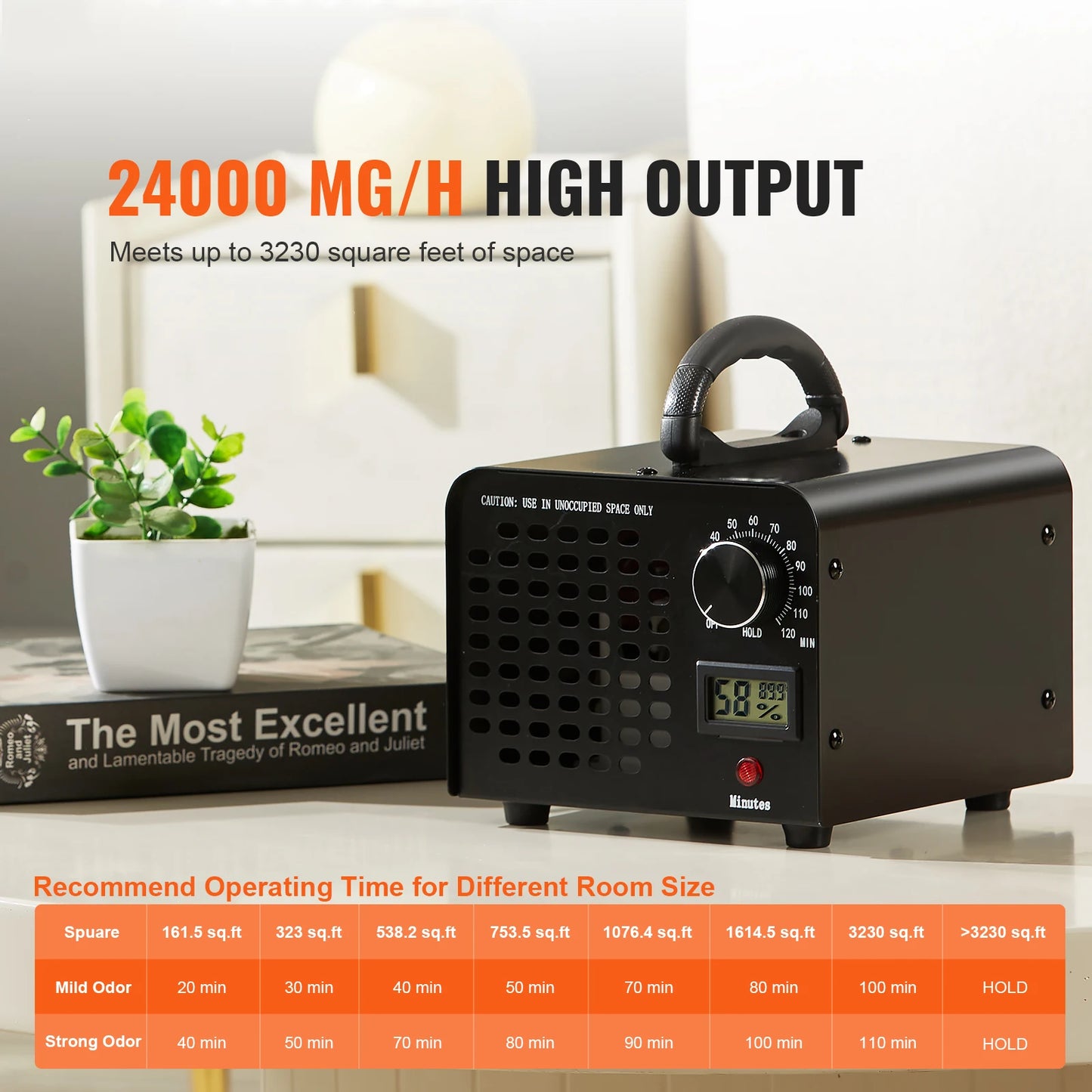 SucceBuy Commercial Industrial Ozone Generator Machine For Odor Remover