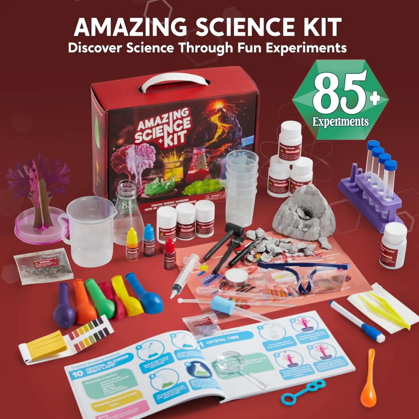 Joyfy Science Kits for Kids 85 Experiments Educational Chemistry